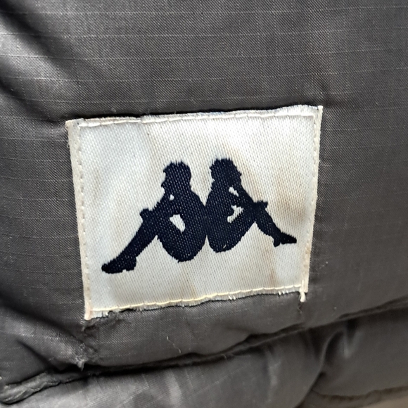 Kappa Men's Size L Charcoal Insulated Down Jacket - Picture 3 of 10